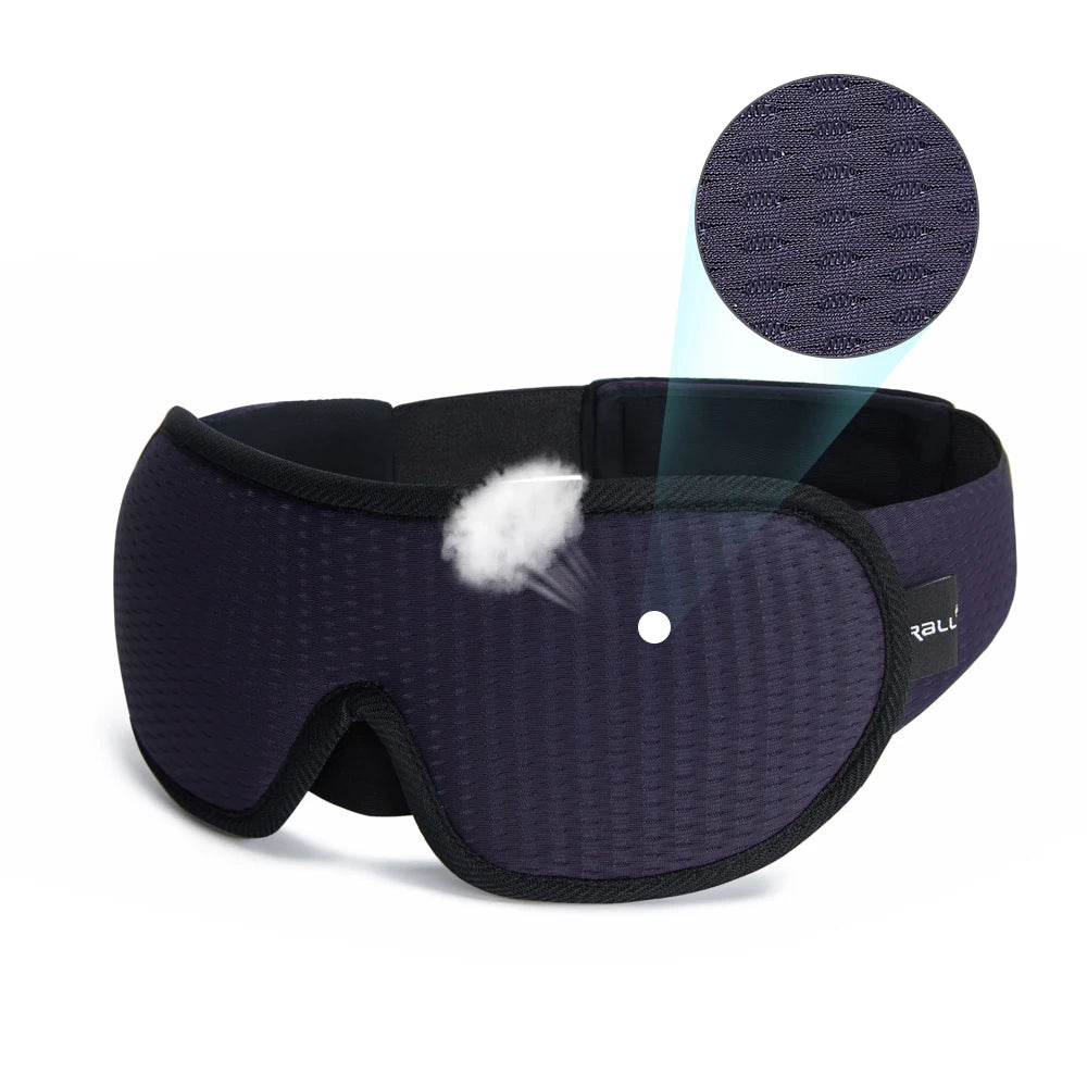 Masque de Sommeil 3D Occultant – Confort Absolu