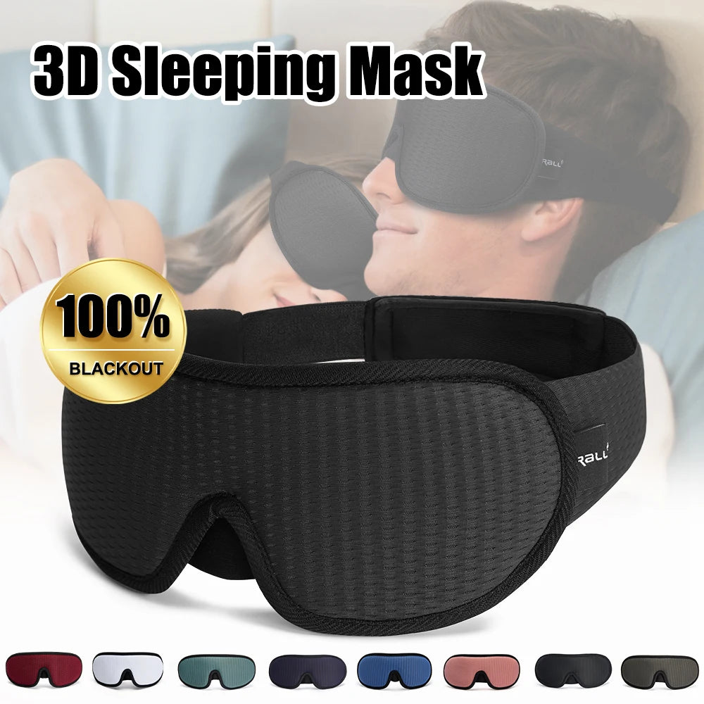 Masque de Sommeil 3D Occultant – Confort Absolu